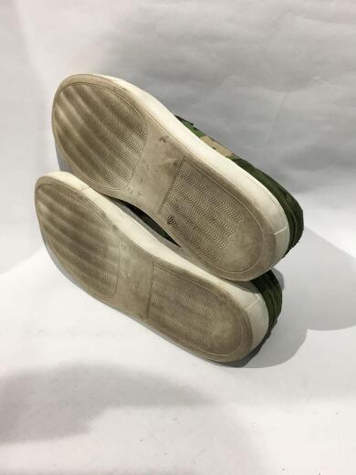 画像：SANDERSカモ柄/コインデザインローカットスニーカー/40/グリーン/100023