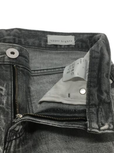 画像：upper hightsTHE HERS ミドルライズ ボーイフレンドデニム/ボトム/23/デニム/グレー/8253075