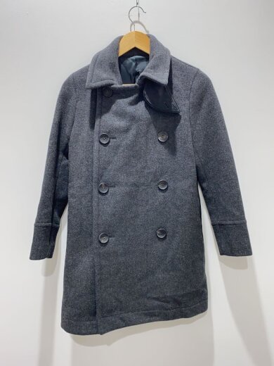 商品画像：コート/1/ウール/GRY/無地 6