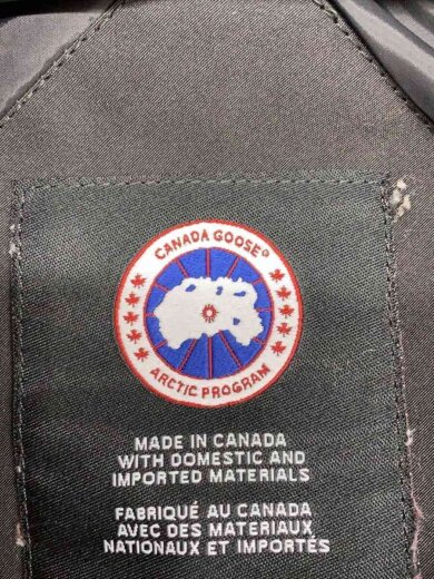 画像：CANADA GOOSEダウンジャケット/S/ポリエステル/ブラック3