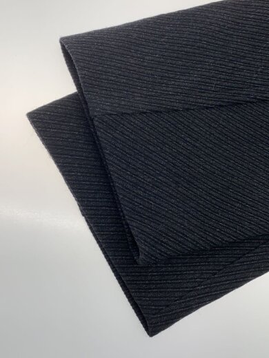 画像：MAATEE&SONSコート/ブラック/ストライプ//4