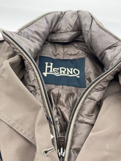 商品画像：コート/46/ナイロン/キャメル/無地 6