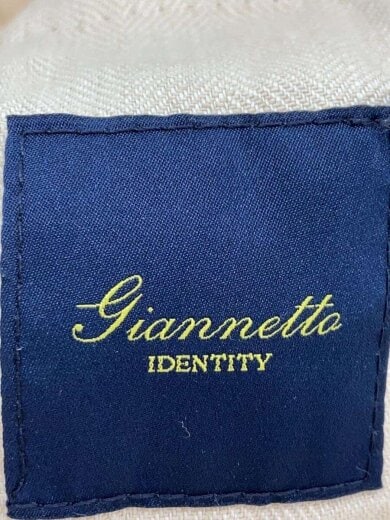 商品画像：テーラードジャケット/44/リネン/クリーム/無地/03-5350-4524 3