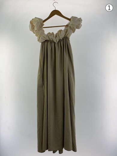 商品画像：キャミワンピース/S/ポリエステル/ベージュ/TT24210019 2