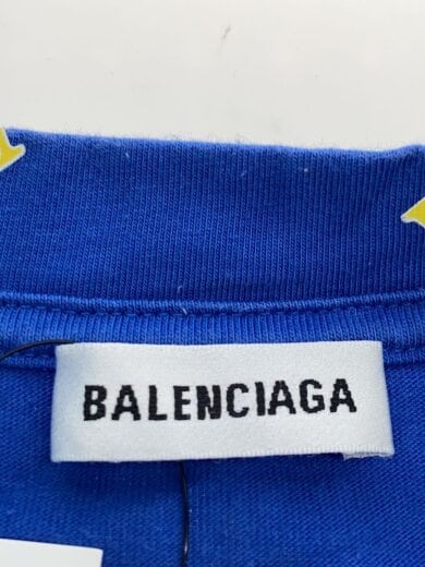 商品画像：Tシャツ/XL/コットン/ブルー/総柄 3