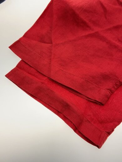 商品画像：半袖シャツ/XXL/リネン/レッド 4