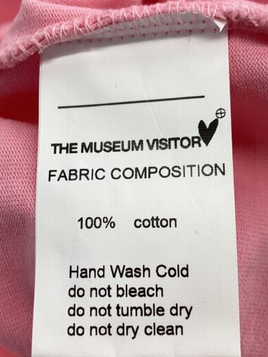 商品画像：the museum visitor/Tシャツ/M/コットン/ピンク 5