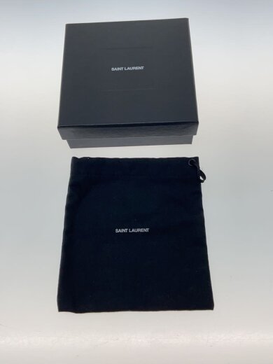 画像：SAINT LAURENTレザーブレスレット/レザー/ブラック/レディース/559355 0IH0J4