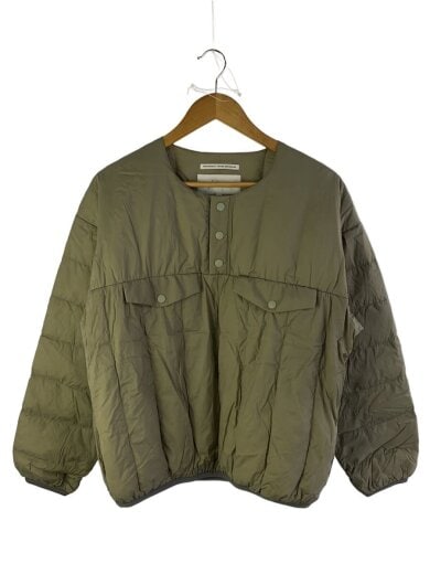 商品画像：ダウンジャケット/S/ナイロン/ベージュ 1