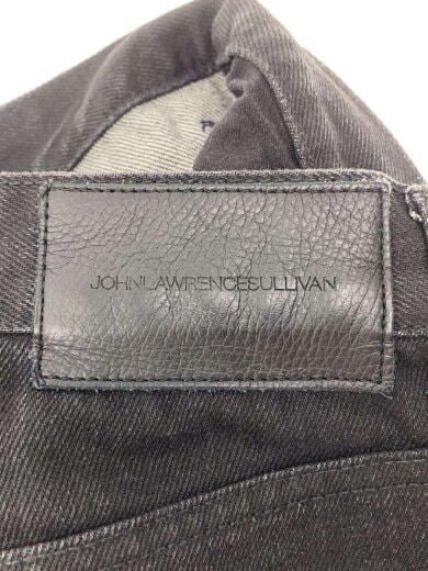 商品画像：Washed denim center line pants/46/デニム/ブラック/JLS-02-17 4