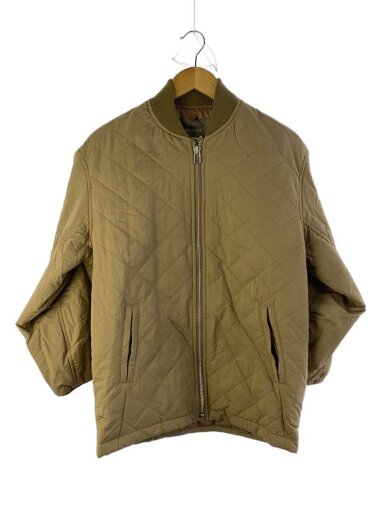 商品画像：QUILT＆WOOL COMBI MA-1/ポリエステル/キャメル 1