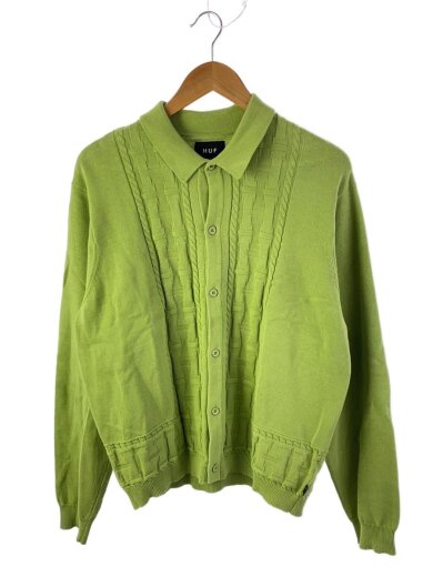 商品画像：長袖シャツ/M/グリーン 1