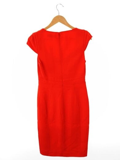 商品画像：ノースリーブワンピース/38/ウール/オレンジ/41RH81 2