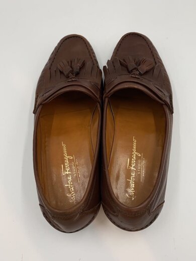 商品画像：タッセルローファー/UK8.5/ブラウン 3