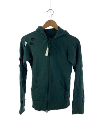 画像：L.G.B.DEAD ROCKS/ジップパーカー/1/コットン/グリーン/SWEAT/PK/M1