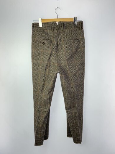 商品画像：TWO TUCK WIDE TROUSERS/S/ウール/ブラウン 2