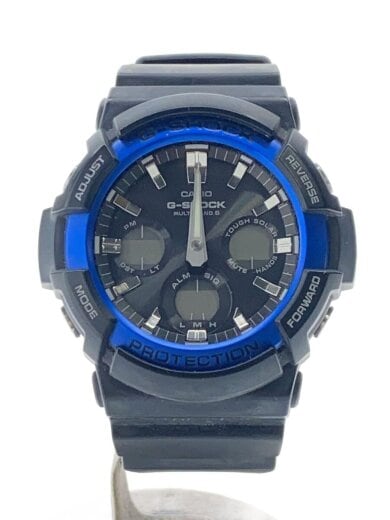 商品画像：ソーラー腕時計/デジタル/ラバー/BLK/BLK/-- 1