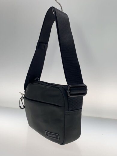 商品画像：ミニショルダーバッグ/ナイロン/ブラック/a5137 2