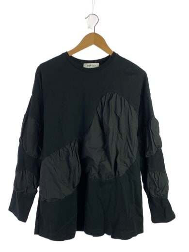 商品画像：長袖カットソー/38/コットン/ブラック/300IA480-1941 1