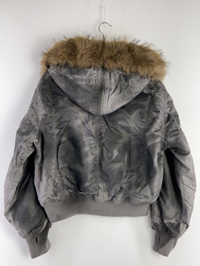 商品画像：ANDERE HANK/フライトジャケット/--/ナイロン/グレー 2