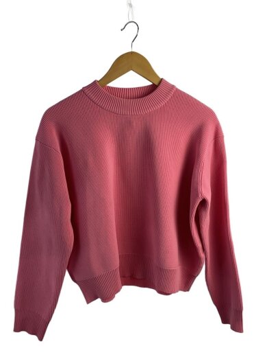 商品画像：ニット・セーター(厚手)/XS/ポリエステル/ピンク 1