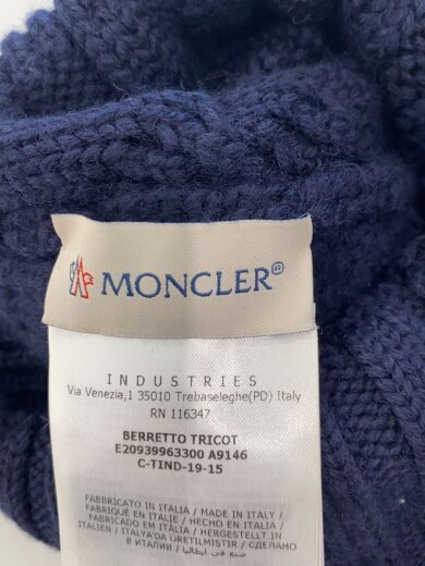 商品画像：ニットキャップ/FREE/ウール/ネイビー/レディース 4