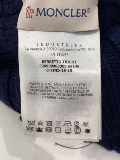 商品画像：ニットキャップ/FREE/ウール/ネイビー/レディース 5