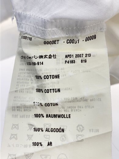 商品画像：半袖ブラウス/36/コットン/ホワイト 4