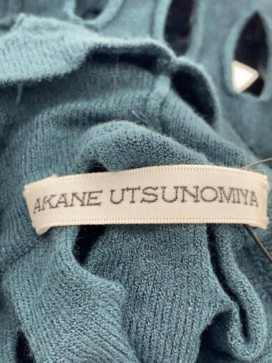 商品画像：ホールタートルニットトップスセーター/FREE/レーヨン/グリーン 3