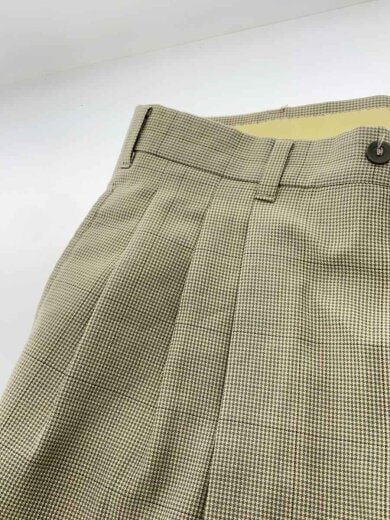 商品画像：スラックスパンツ/ベージュ/千鳥格子 4