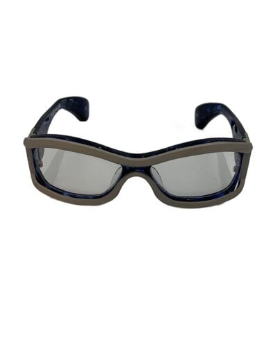 商品画像：メガネ/チタン/グレー/クリア/メンズ 1