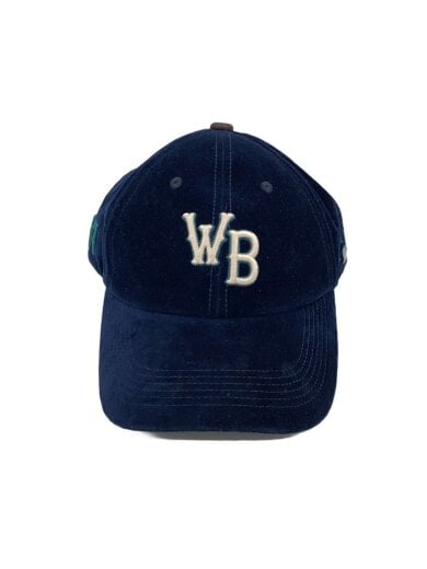 商品画像：キャップ/FREE/ベロア/ネイビー/メンズ 1