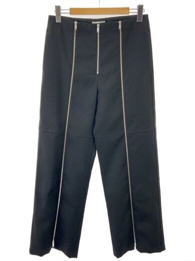 商品画像：タグ付/ダブルジップワイドパンツ/46/ウール/ブラック 1