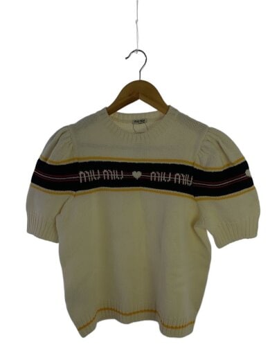 商品画像：ニット・セーター(厚手)/40/ウール/アイボリー 1