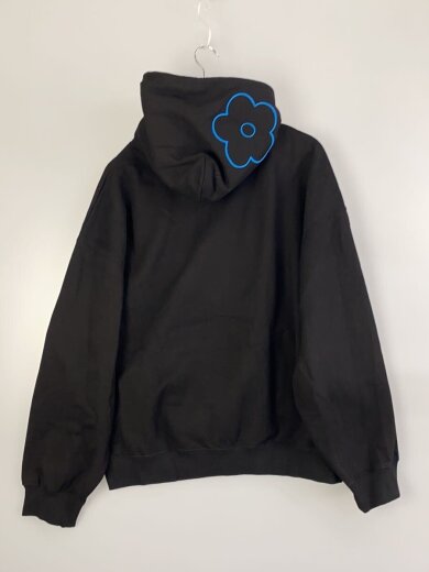 商品画像：ジップパーカー/L/コットン/ブラック 2
