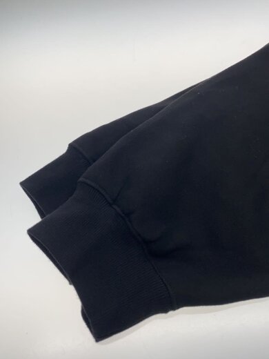 商品画像：ジップパーカー/L/コットン/ブラック 5