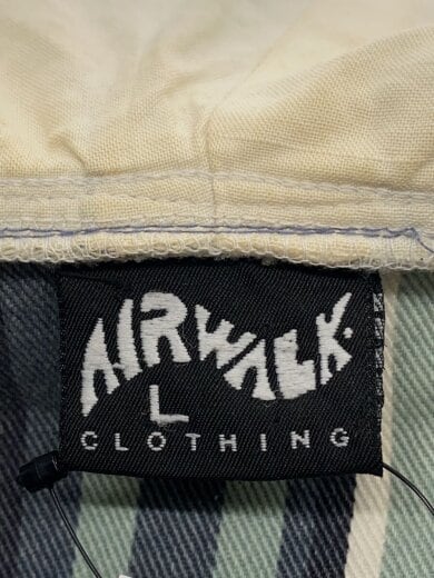 商品画像：ジャケット/80-90s/USA製/L/コットン/グレー/ストライプ 3