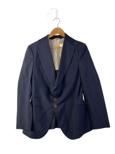商品画像：テーラードジャケット/46/ウール/ネイビー 1
