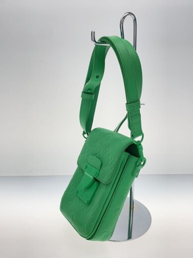 商品画像：ルイヴィトン/Sロック ヴェルティカル ウエアラブル/ショルダーバッグ/レザー/グリーン/M81525// 2