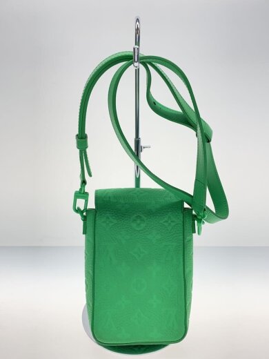 商品画像：ルイヴィトン/Sロック ヴェルティカル ウエアラブル/ショルダーバッグ/レザー/グリーン/M81525// 3