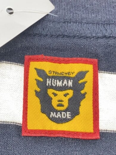 商品画像：長袖Tシャツ/L/コットン/ネイビー/ボーダー 3