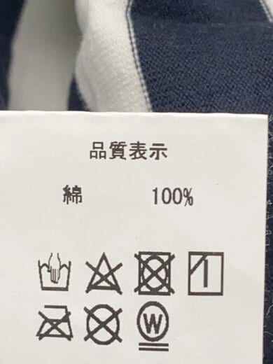 商品画像：長袖Tシャツ/L/コットン/ネイビー/ボーダー 5