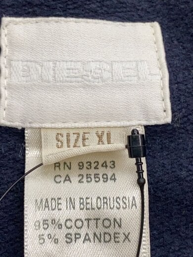 商品画像：トップス/XL/コットン/ネイビー 3