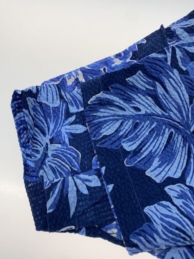 商品画像：半袖シャツ/S/コットン/ネイビー/花柄/GUARANTEED TO WRINKLE 5