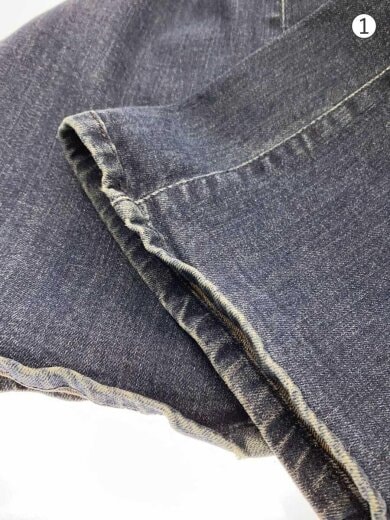 商品画像：ブーツカットパンツ/25/デニム/インディゴ 7