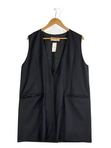 商品画像：ベスト/ウール/ブラック// 1