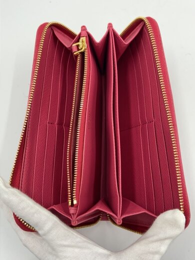 商品画像：長財布/レザー/ピンク/レディース// 4