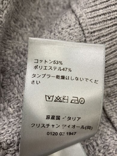 商品画像：ニット・セーター(厚手)/XXL/コットン/グレー// 5