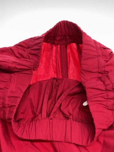 商品画像：ワイドパンツ/38/コットン/RED/6514-299-1456// 3