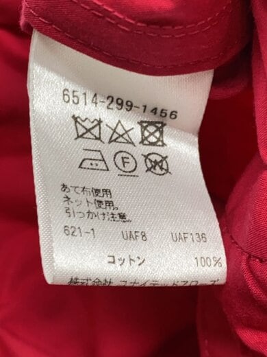 商品画像：ワイドパンツ/38/コットン/RED/6514-299-1456// 5